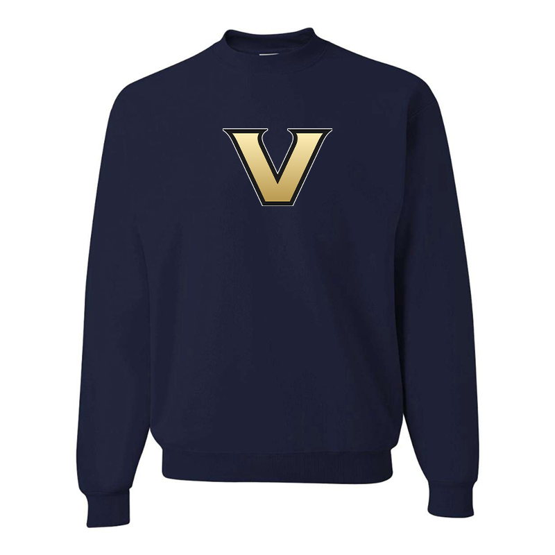 Men's Vanderbilt Commodores JERZEES NuBlend Crewneck Sweatshirt